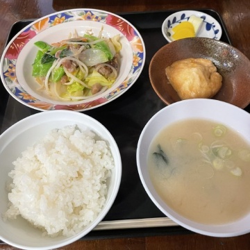 肉野菜炒め定食