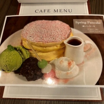 桜パンケーキ